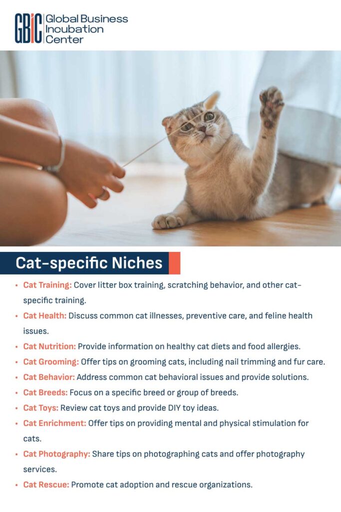 Cat-specific Niches