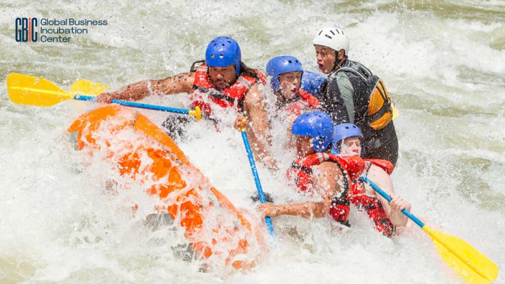 Whitewater rafting